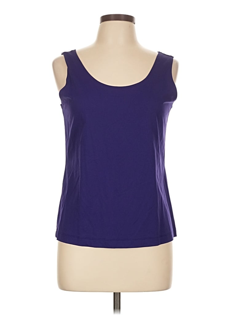 Pre-owned Chico's Active Tank Top In Purple