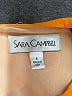 Sara Campbell 100% Polyester Solid Orange Cocktail Dress Size 6 - photo 7