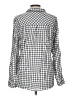 Lucky Brand Checkered-gingham Ivory White Long Sleeve Button-Down Shirt Size L - photo 2