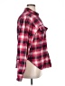 Dylan 100% Cotton Plaid Red Long Sleeve Button-Down Shirt Size XL - photo 4