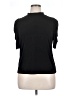 CeCe Black Short Sleeve Top Size XL - photo 1