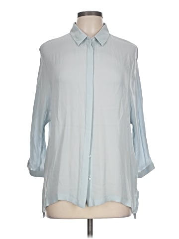 Marc Cain 3/4 Sleeve Silk Top (view 1)
