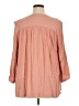 Purejill Pink 3/4 Sleeve Blouse Size XL - photo 2
