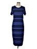 Old Navy Stripes Blue Casual Dress Size Lg Petite - photo 1