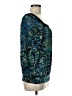 AGB Teal 3/4 Sleeve Blouse Size M - photo 4