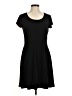 MICHAEL Michael Kors Solid Black Casual Dress Size M - photo 1