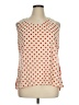 French Laundry 100% Polyester Orange Sleeveless Blouse Size 14 - photo 1