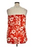 French Laundry 100% Polyester Orange Sleeveless Blouse Size 14 - photo 2