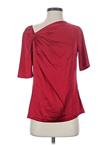 Antonio Melani Short Sleeve Silk Top (view 1)