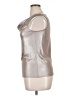 The Limited Metallic Silver Sleeveless Blouse Size L - photo 5
