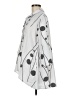 Assorted Brands Polka Dots Silver 3/4 Sleeve Blouse Size M - photo 5