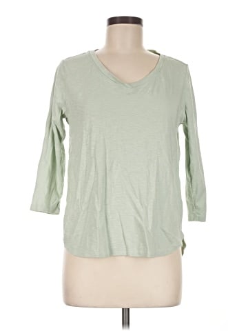 KIRKLAND Signature 3/4 Sleeve T-Shirt (view 1)