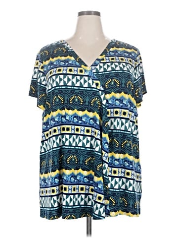 Lane Bryant Short Sleeve Blouse (view 1)