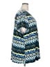 Lane Bryant Teal Short Sleeve Blouse Size 26 - 28 Plus - photo 4
