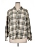 Weatherproof Plaid Gray Long Sleeve Button-Down Shirt Size XL - photo 1