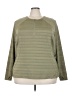 Athleta Green Long Sleeve T-Shirt Size 3X - photo 1