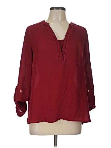 Simply Vera Vera Wang 3/4 Sleeve Blouse (view 1)