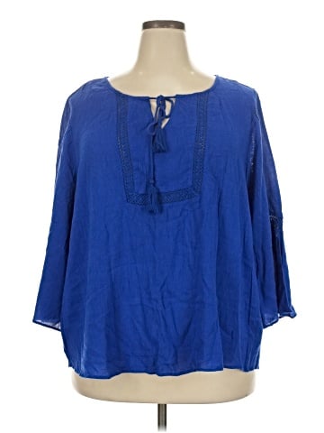Jessica Simpson 3/4 Sleeve Blouse (view 1)