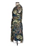 JBS 100% Polyester Paisley Blue Casual Dress Size 12 - photo 5