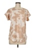 Cupio Tie-dye Tan Short Sleeve T-Shirt Size M - photo 1