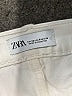 Zara Ivory Denim Shorts Size 6 - photo 3