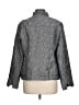 Chico's Metallic Gray Jacket Size Lg (2) - photo 2