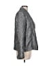 Chico's Metallic Gray Jacket Size Lg (2) - photo 4