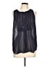 Daniel Rainn 100% Polyester Black Sleeveless Blouse Size L - photo 1