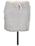 Refuge Solid Gray Casual Skirt Size M - photo 1