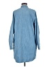 Express 100% Cotton Blue Casual Dress Size M - photo 2