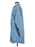 Express 100% Cotton Blue Casual Dress Size M - photo 5