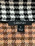 Carlisle Houndstooth Brown Coat Size S - photo 6