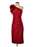 Xscape Red Cocktail Dress Size 4 - photo 1