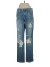 J.Crew 100% Cotton Hearts Blue Jeans Size 24R - photo 1