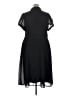 Lane Bryant 100% Polyester Black Casual Dress Size 22 - photo 2