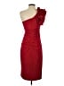 Xscape Red Cocktail Dress Size 4 - photo 2