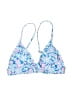 Unbranded Floral Blue Swimsuit Top Size S - photo 1