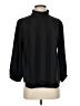 Ann Taylor 100% Polyester Black Long Sleeve Blouse Size S - photo 1