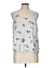 Gap Outlet 100% Cotton Silver Tank Top Size L - photo 1