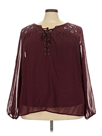 Avenue Long Sleeve Blouse (view 1)