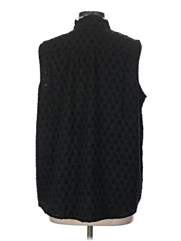 Ann Taylor Sleeveless Button-Down Shirt (view 2)
