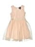 Pink & Violet 100% Polyester Tan Dress Size 6 - photo 1
