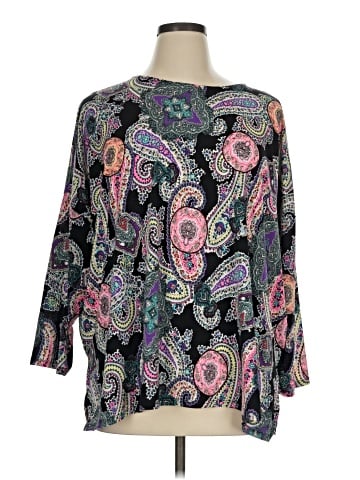 Dear Scarlett 3/4 Sleeve T-Shirt (view 1)