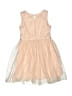 Pink & Violet 100% Polyester Tan Dress Size 6 - photo 2