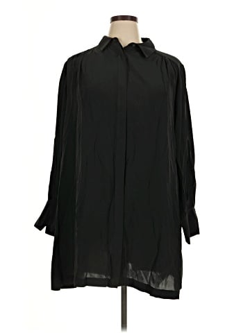 Madewell Relaxed Button-Front Mini Dress (view 1)