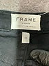 FRAME Denim Solid Black Shorts Size 25 waist - photo 3