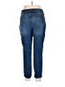 NYDJ Hearts Blue Jeans Size 14 - photo 2