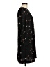 Old Navy 100% Polyester Print Black Casual Dress Size M - photo 4
