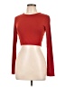 Zara Red Long Sleeve T-Shirt Size L - photo 1