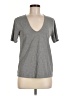 Topshop Gray Short Sleeve T-Shirt Size 8 - photo 1